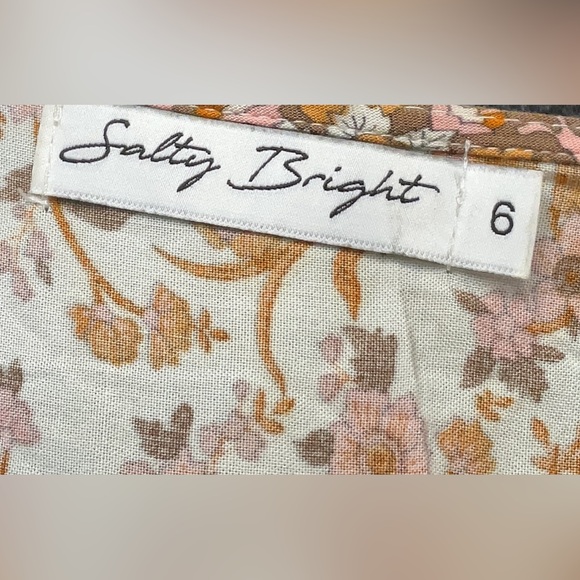 Dream of fall, Salty Bright paisley print, boho, gypsy dress - Picture 3 of 3